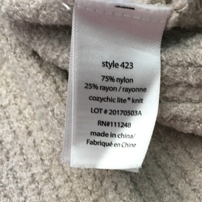 Barefoot Dreams Beige Open Front Cardigan Size S - Cozy, Minimalist, Lounge