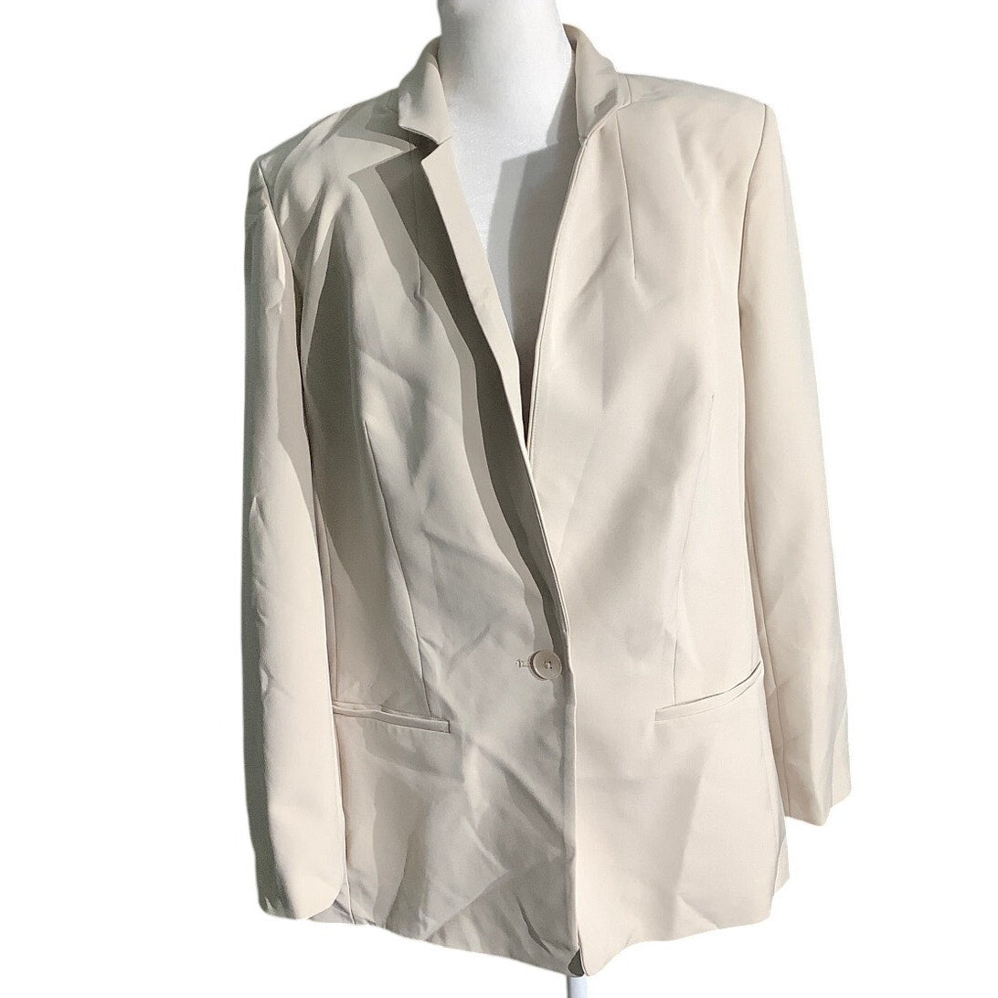 Express Dress Blazer Women’s M Single Button — Career, Minimalist, Professional