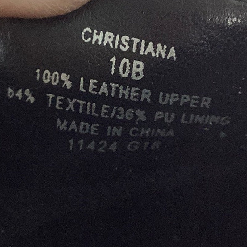 Ralph Lauren Christiana Black Leather Flats Women’s 10B – Dress, Classic, Comfy