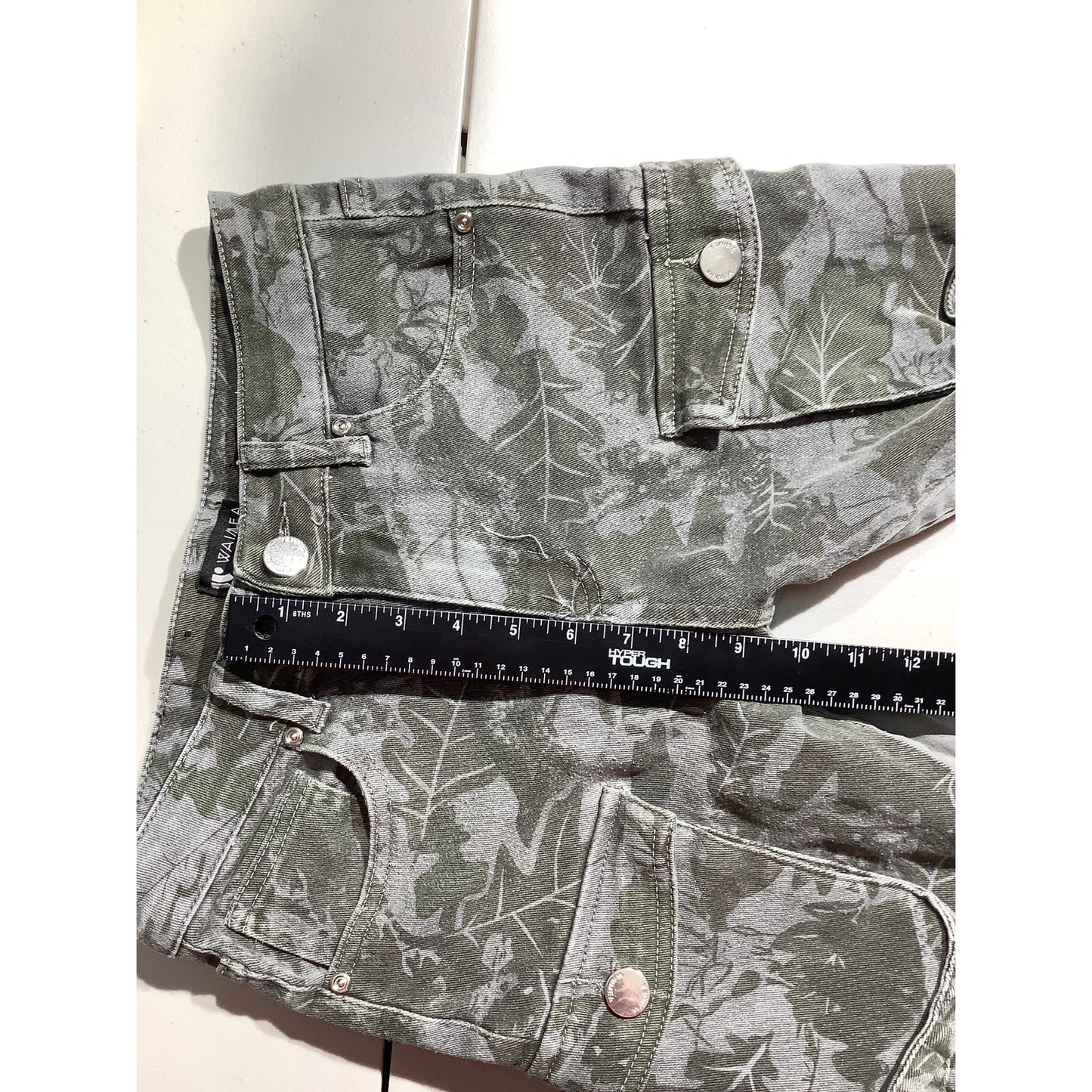 Waimea Kid's Cargo Pants Size 14 — Green, Camo, Utility