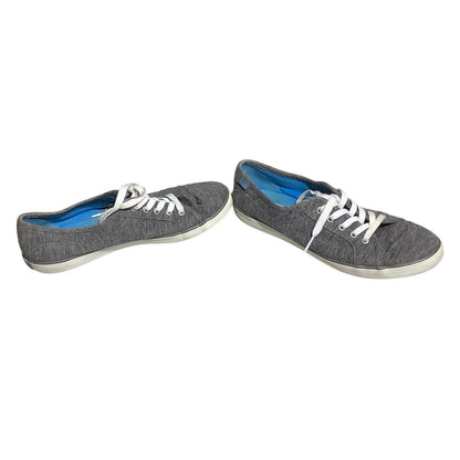 Keds Champion Gray Canvas Sneakers Women’s 8 — Casual, Everyday, Travel