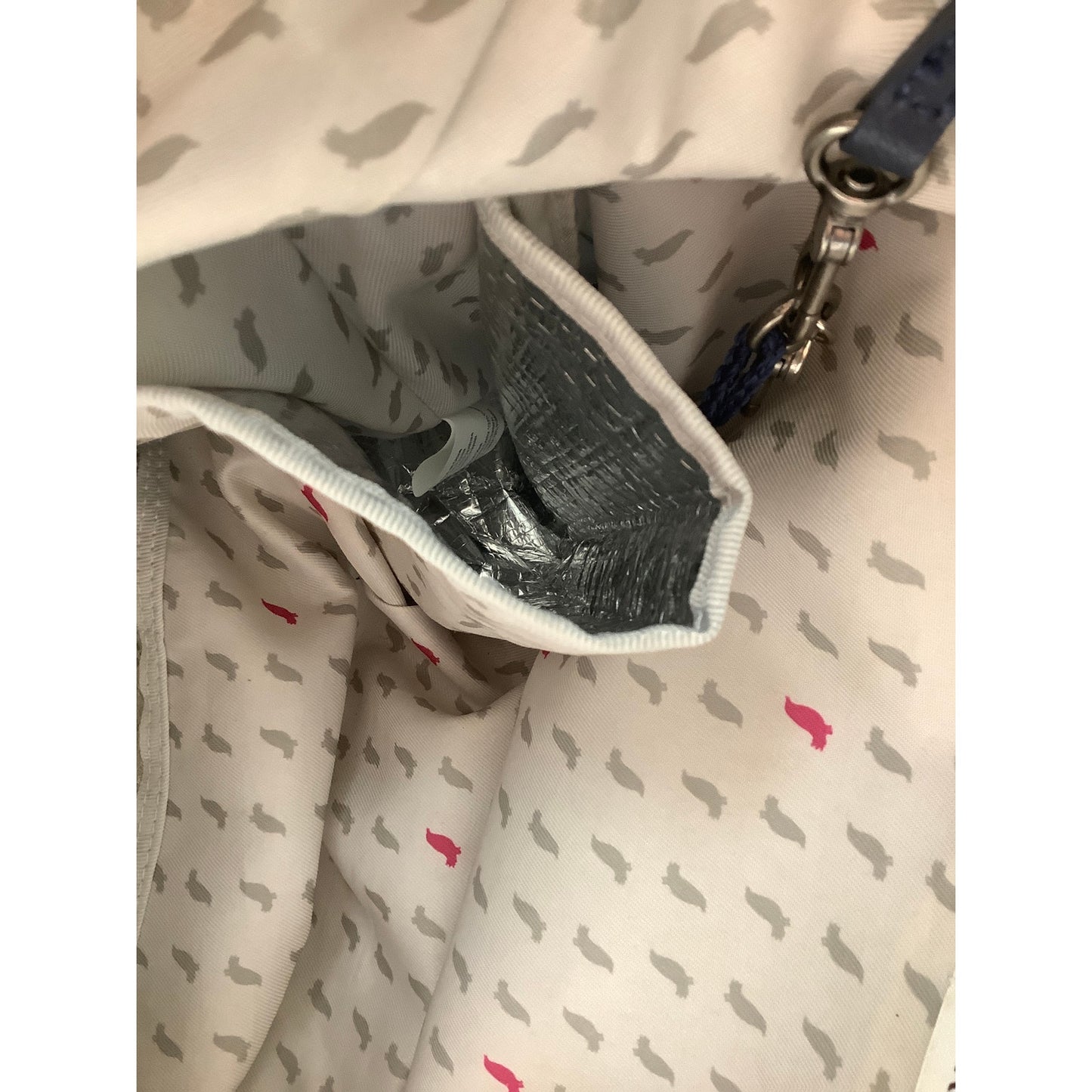 Sakroots Blue Floral Tote Bag – Boho, Travel, Multi-Pocket