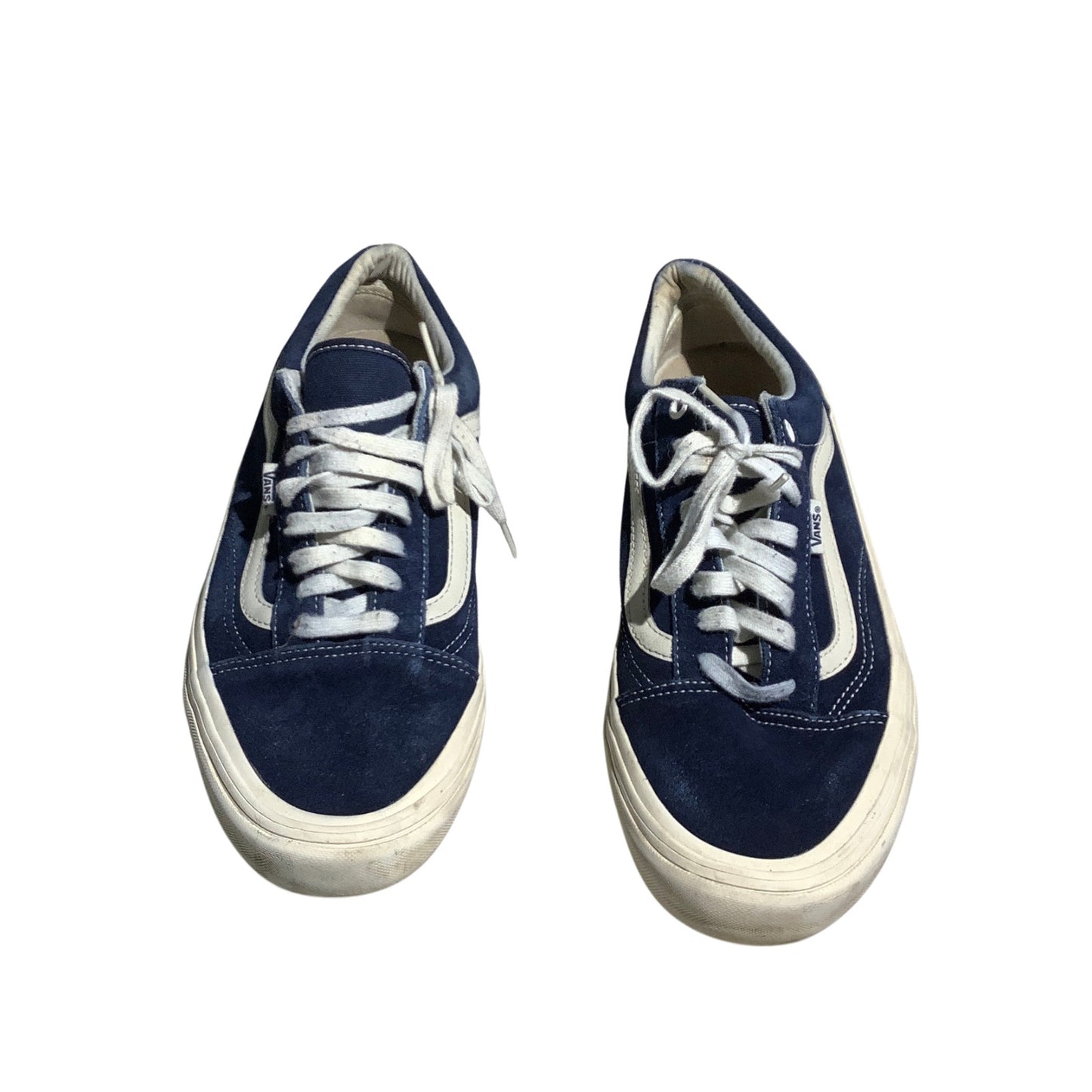 Vans Old Skool Navy Blue Suede Sneakers Men 12 — Skate, Classic, Streetwear