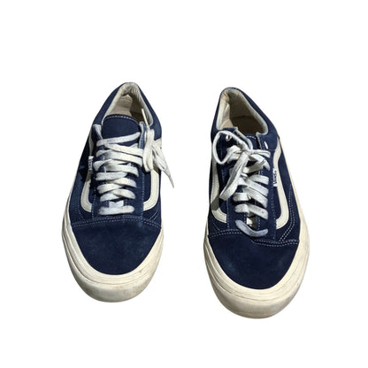 Vans Old Skool Navy Blue Suede Sneakers Men 12 — Skate, Classic, Streetwear