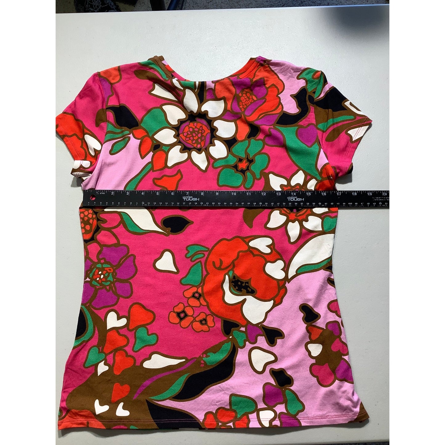 Ted Baker Pink Floral Top Size 3 – Mod, Y2K, Statement Style NWT