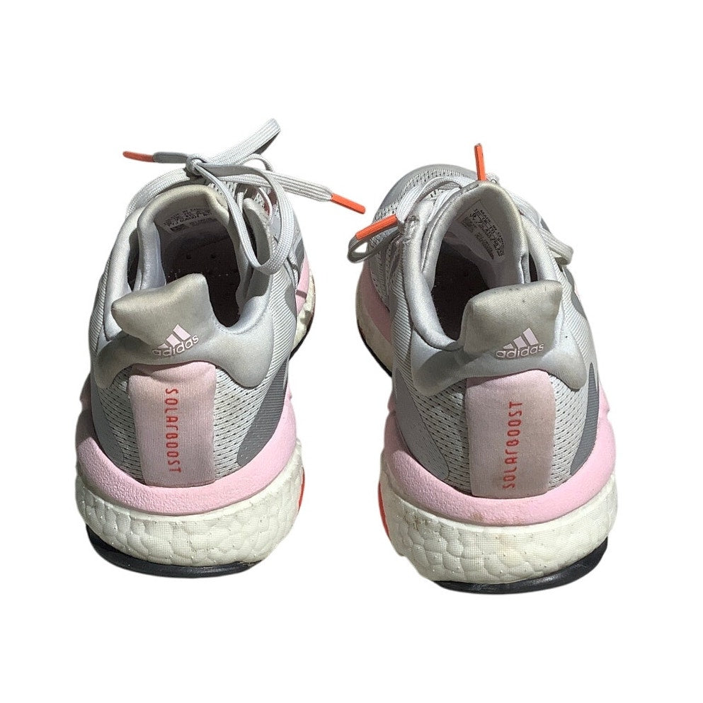 Adidas Women’s Running Shoes Size 9 — Grey, Solar Boost 21, Fresh Candy