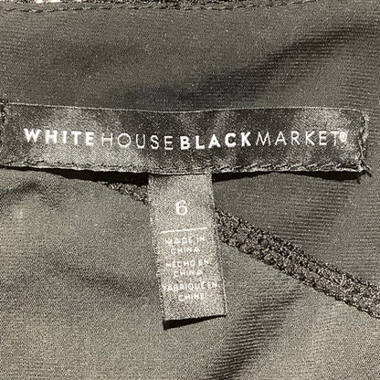 White House Black Market Lace Sleeve Dress Size 6 — Sheath, Cocktail, Elegant
