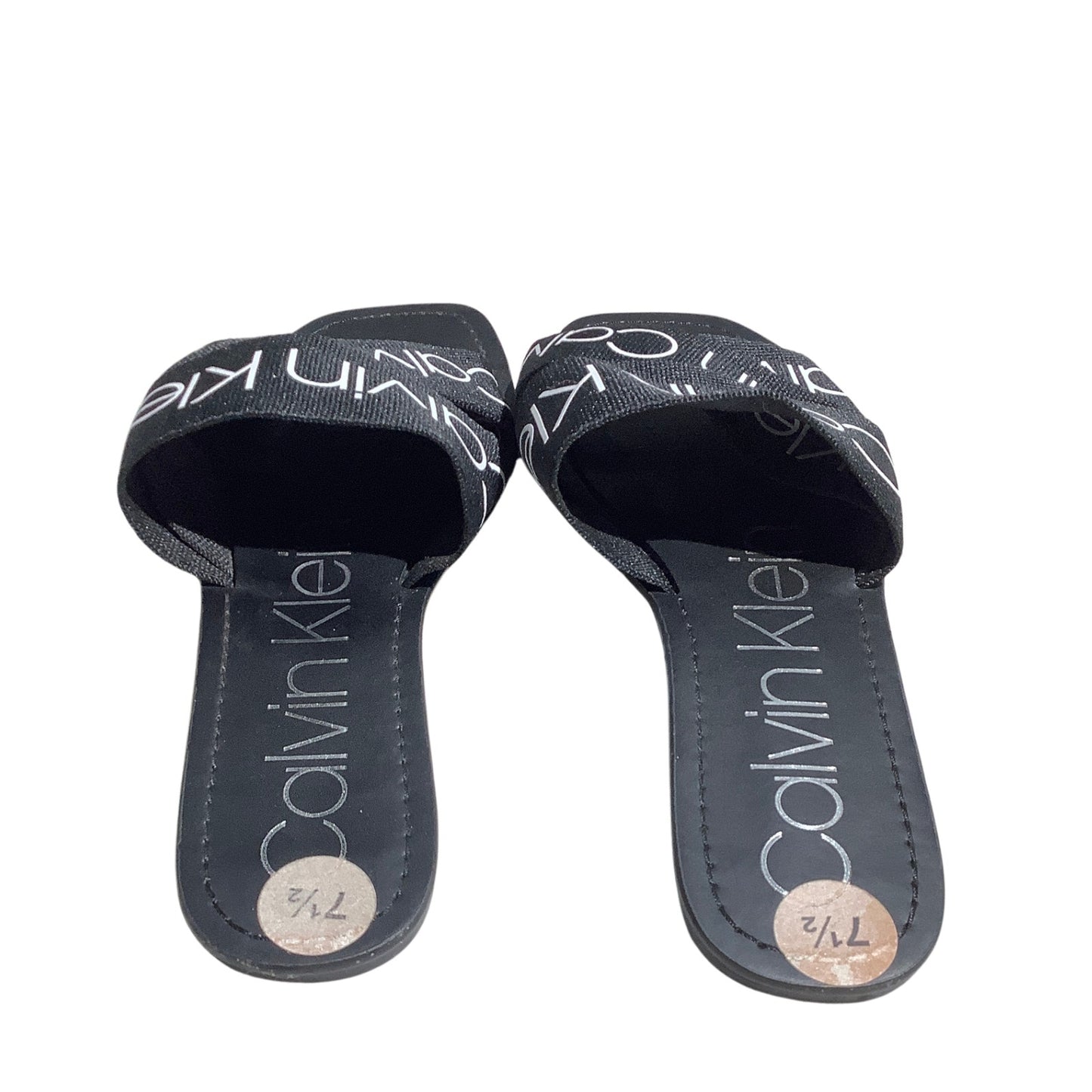 Calvin Klein Slide Sandals Women’s Size 7.5M — Casual, Designer, Summer