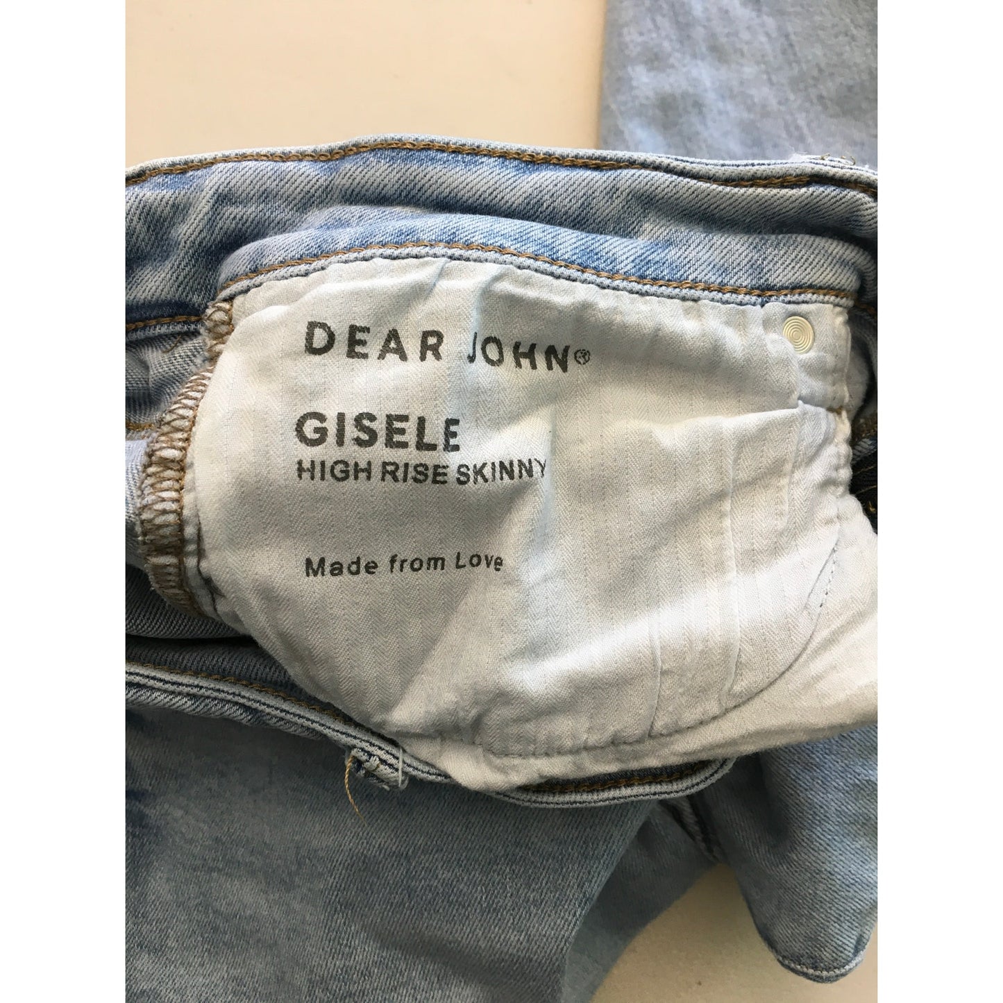Dear John Gisele High Rise Skinny Jeans Size 32 - Casual, Chic, Streetwear