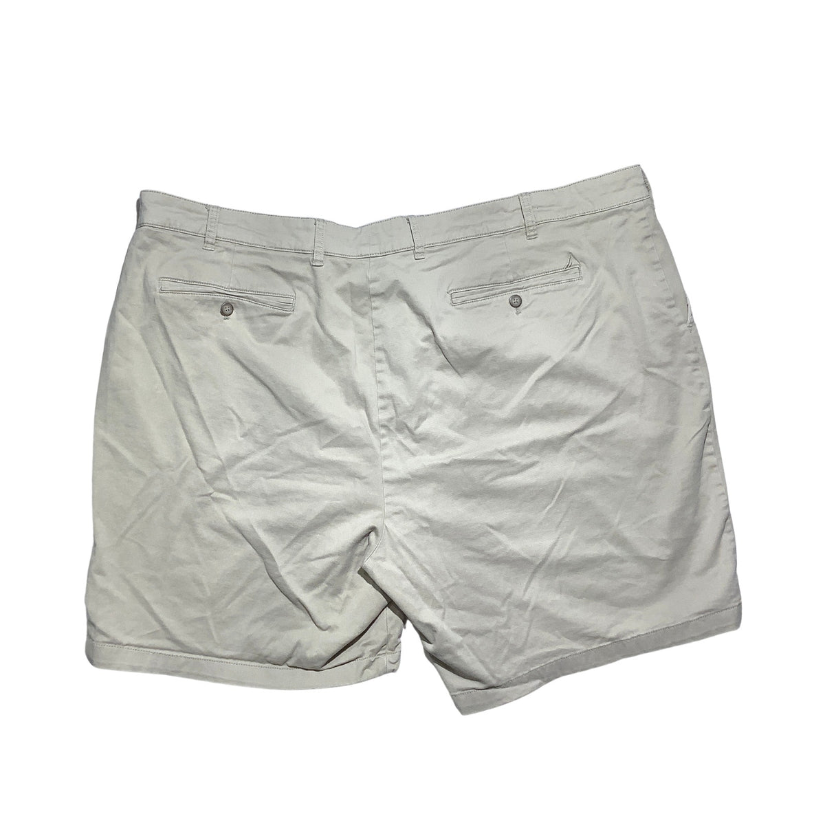 Nautica Men’s 52W Big & Tall Khaki The Deck Shorts — Classic, Preppy, Casual