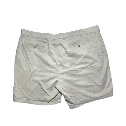 Nautica Men’s 52W Big & Tall Khaki The Deck Shorts — Classic, Preppy, Casual