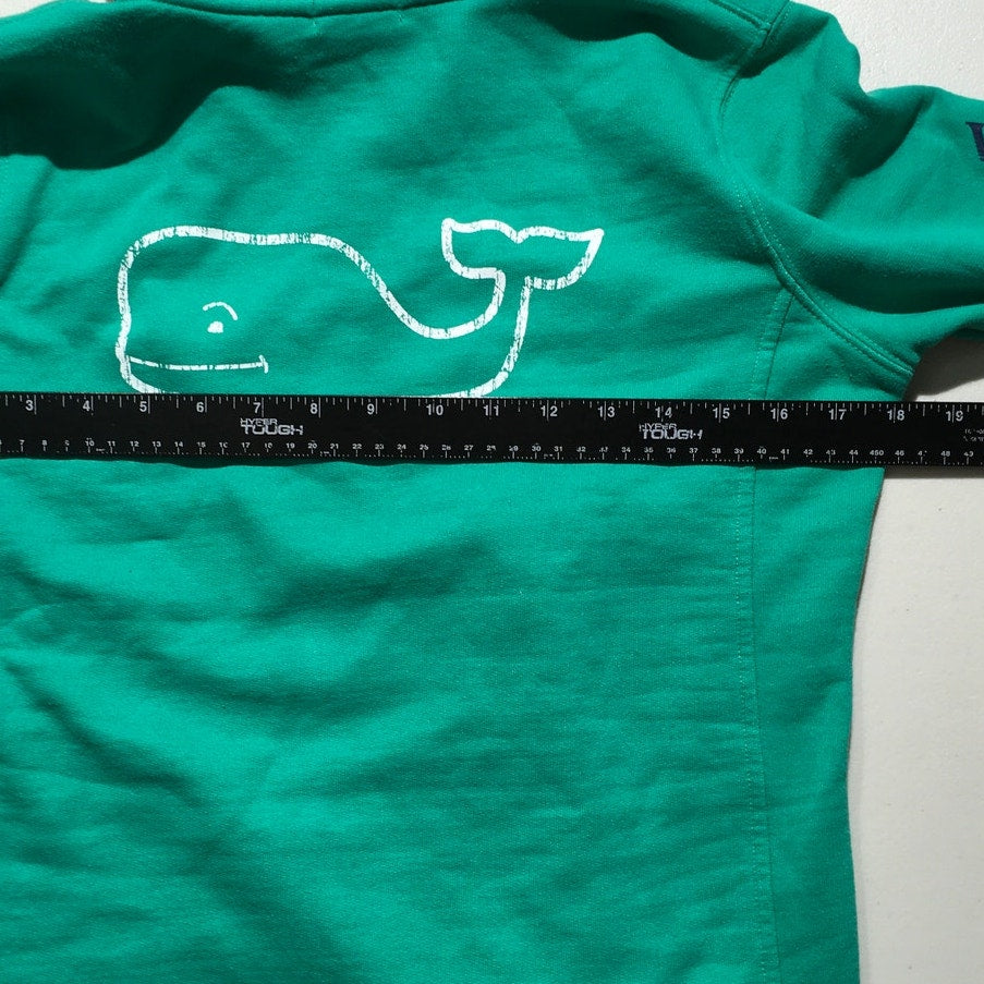 Vineyard Vines Green 1/4 Zip Pullover Size XS – Preppy, Minimalist, Coastal