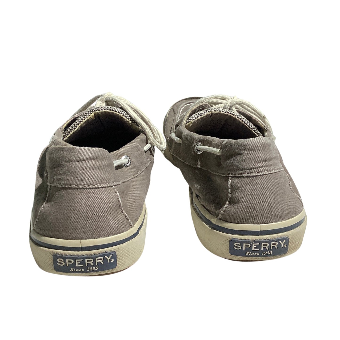 Sperry Top-Sider Halyard Canvas Boat Shoes Men’s 12M — Casual, Nautical, Lace-Up