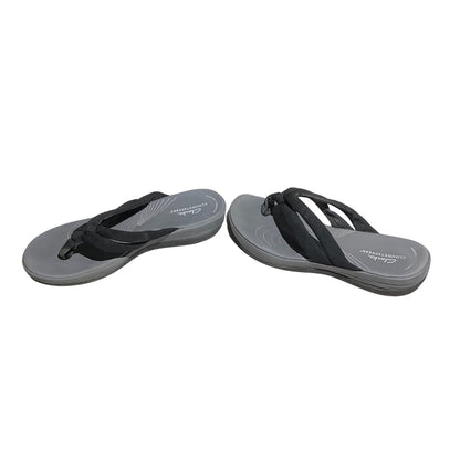 Clarks Cloudstepper Flip Flops Women’s Size 11 — Comfortable, Casual, Supportive