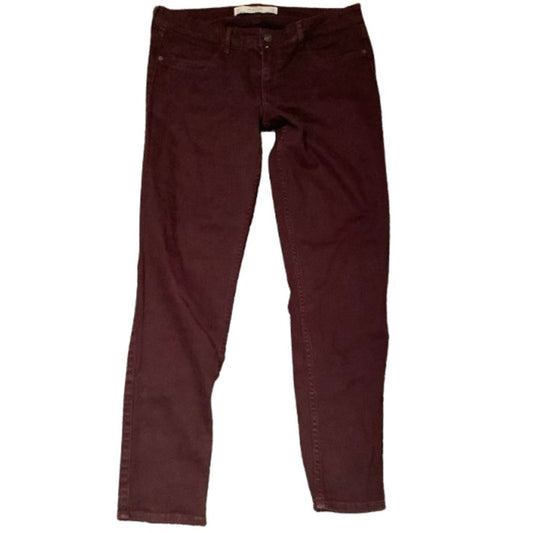 Abercrombie & Fitch Cranberry Skinny Jeans, 10R - Trendy, Preppy, Everyday Wear