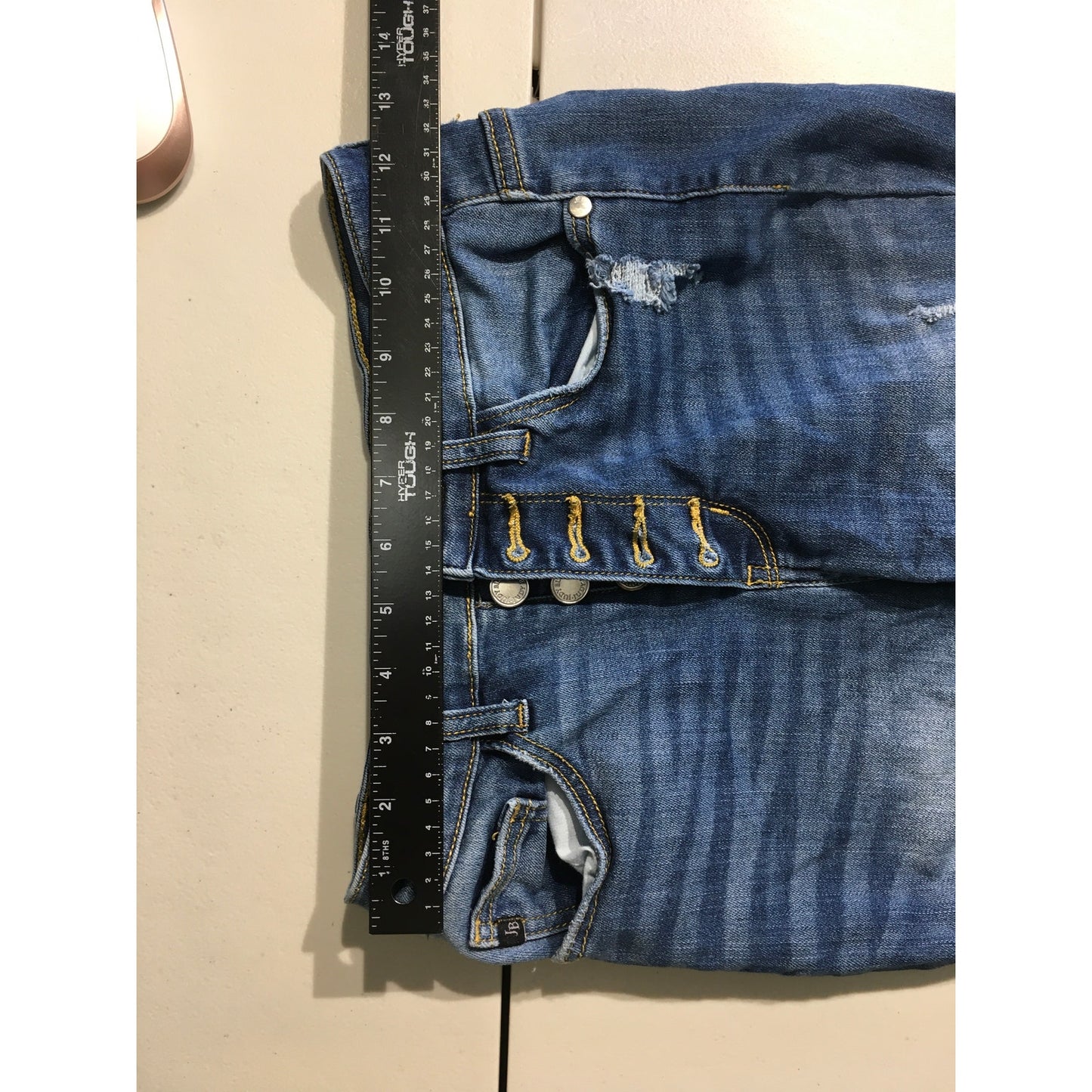 Judy Blue Distressed Jeans Size 3/26 - Grunge, Casual, Streetwear