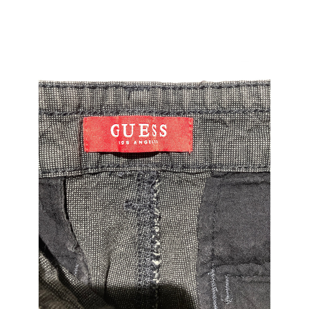 GUESS Men’s 31W Flat Front Cargo Shorts — Casual, Utility, Classic