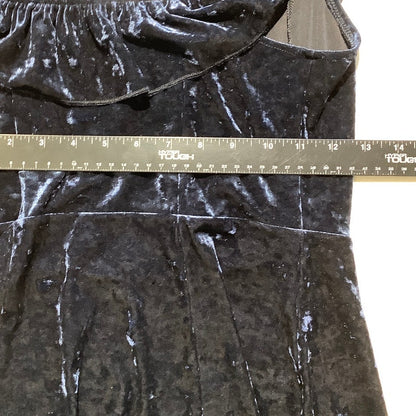 American Eagle Navy Velvet Dress Size S/P/CH – Coquette, Party, Soft Girl