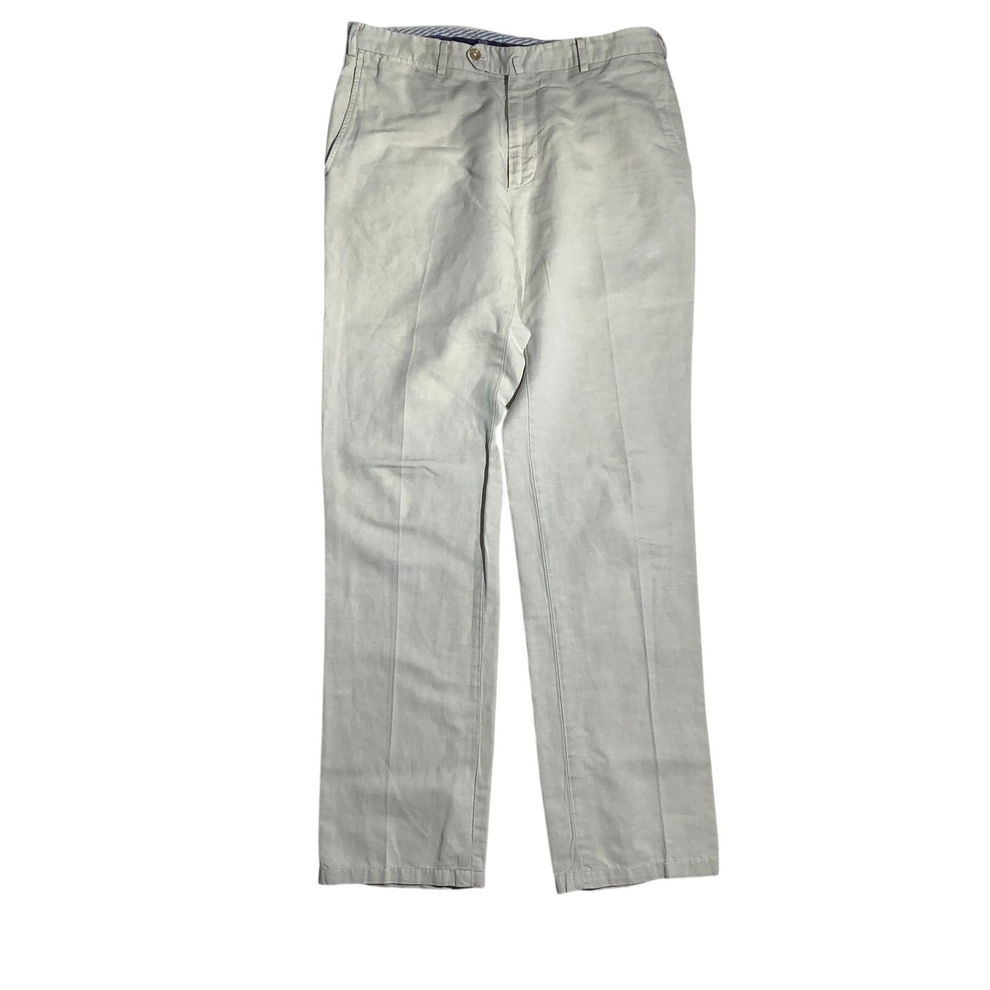 Boggi Milano Linen Blend Pants Men’s Size 50 — Casual, Lightweight, European