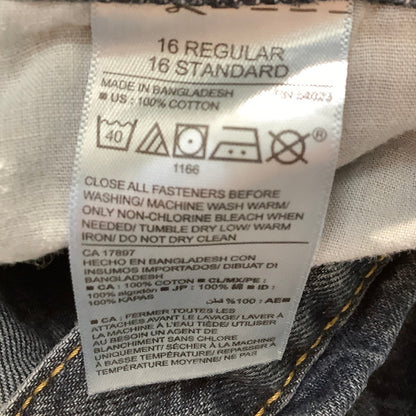 Old Navy Child Dark Denim Jeans Size 16 Regular – Classic, Durable, Everyday