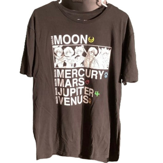 Sailor Moon T-Shirt Men’s Size XL – Anime, Graphic, Crew Neck