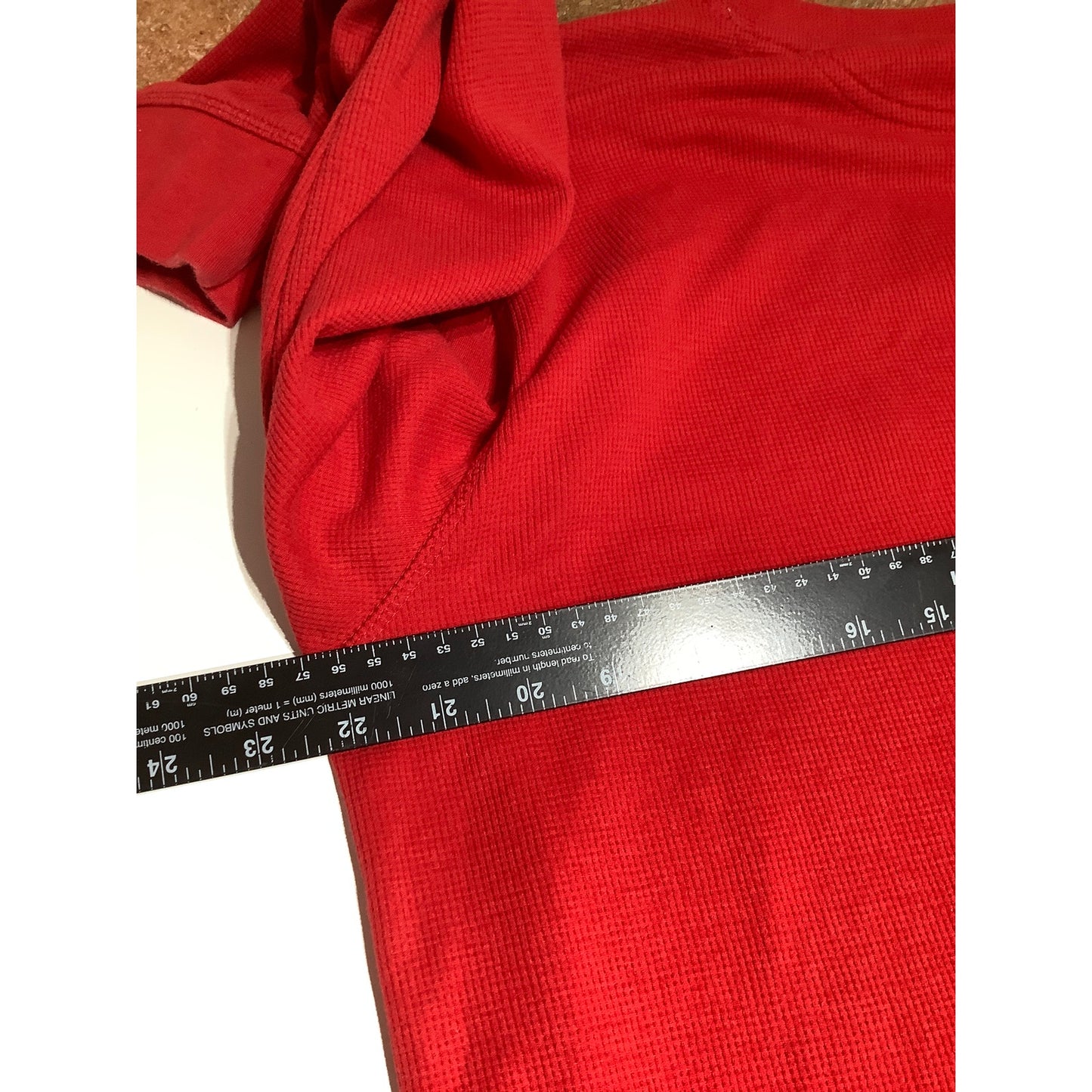 U.S. Polo Assn. Red Long Sleeve Thermal Shirt Size L – Cozy, Preppy, Casual