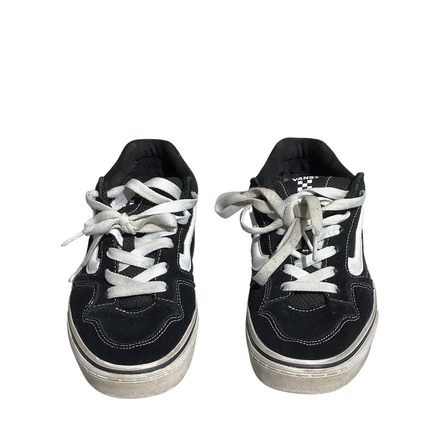 Vans Caldrone Black Suede Skate Shoes Men’s Size 8 – Classic, Casual, Low-Top