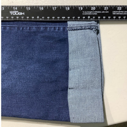 Indigo Poppy Dark Denim Capris Women’s Size 14 – Casual, Relaxed, Cuffed