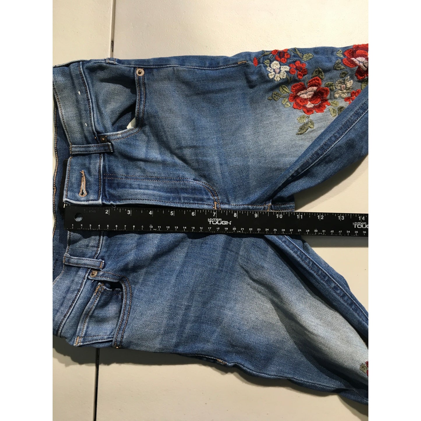 Express Light Wash High Rise Stretch Legging Jeans 0R - Boho, Feminine, Casual