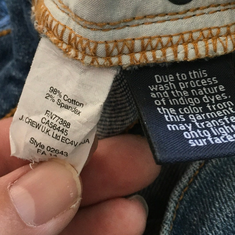 J.Crew Blue Stretch Jeans Size 28 – Comfortable, Stylish, Versatile
