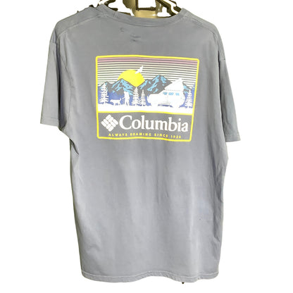 Columbia Men’s Large Crew Neck T-Shirt — Outdoor, Casual, Classic