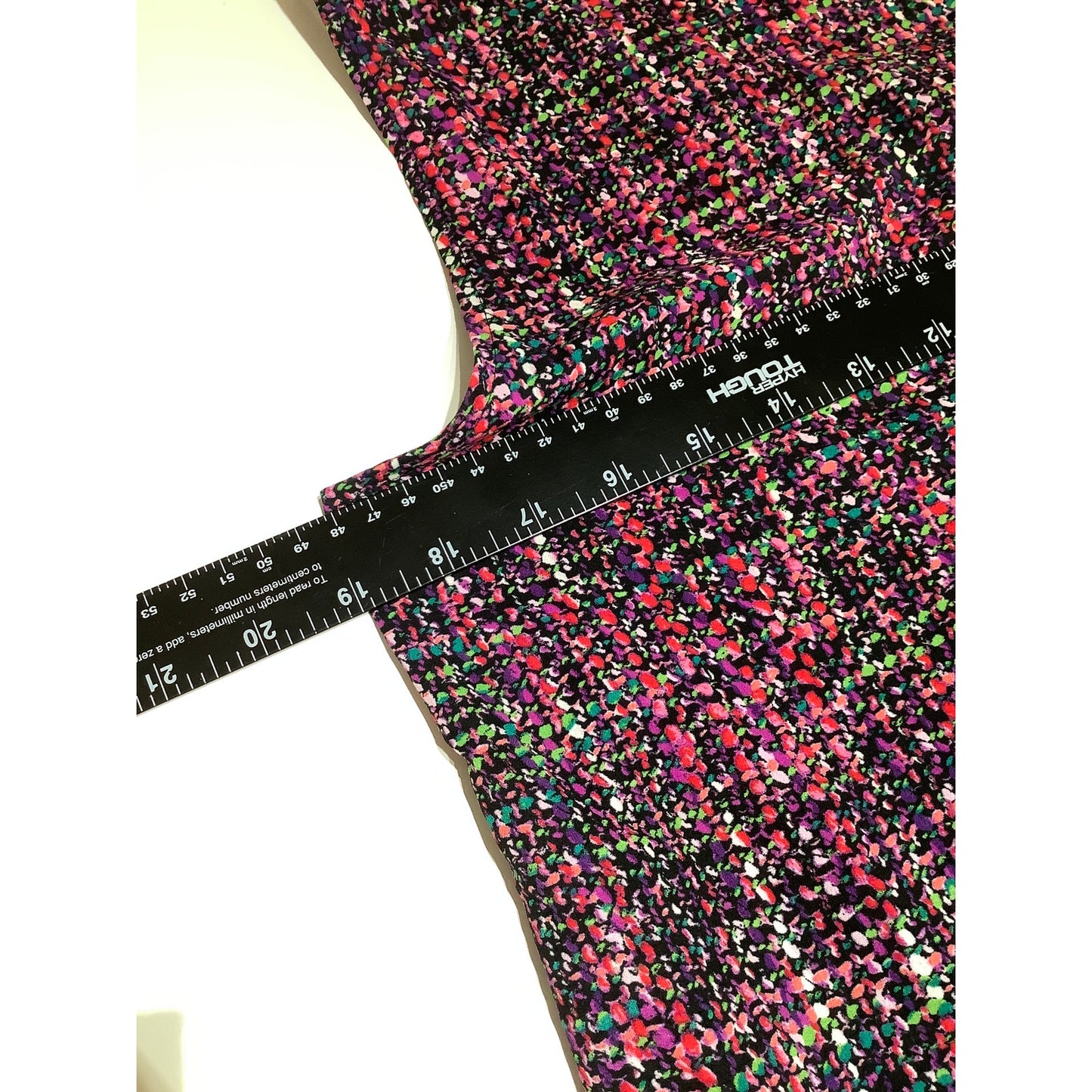 Talbots Multicolor Tweed Print Sleeveless Top, Size 12, Preppy, Vibrant, Classic