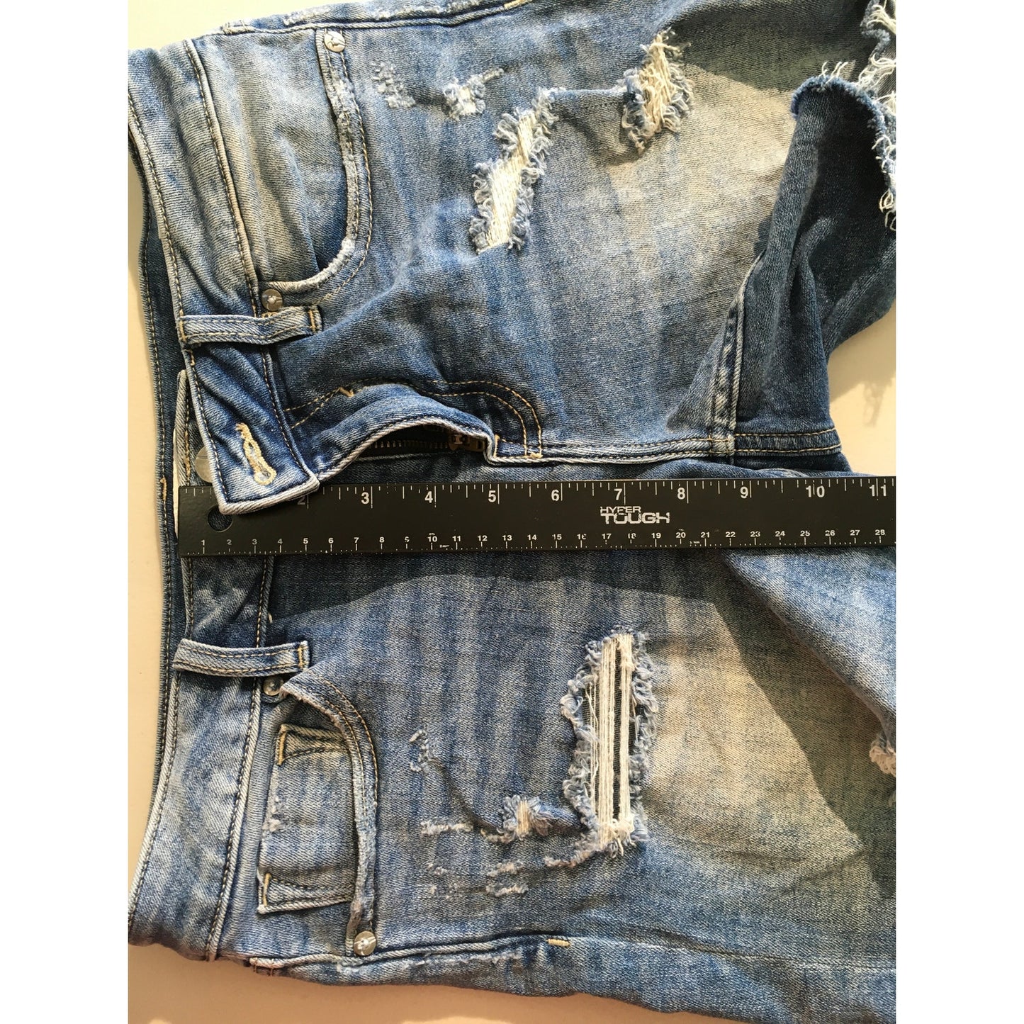 VIGOSS Denim Marley Shorts Size 27 - Distressed, Casual, Streetwear