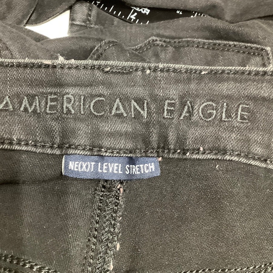 American Eagle Next Level Stretch Hi-Rise Jeggings 6R - Trendy, Sleek, Comfy