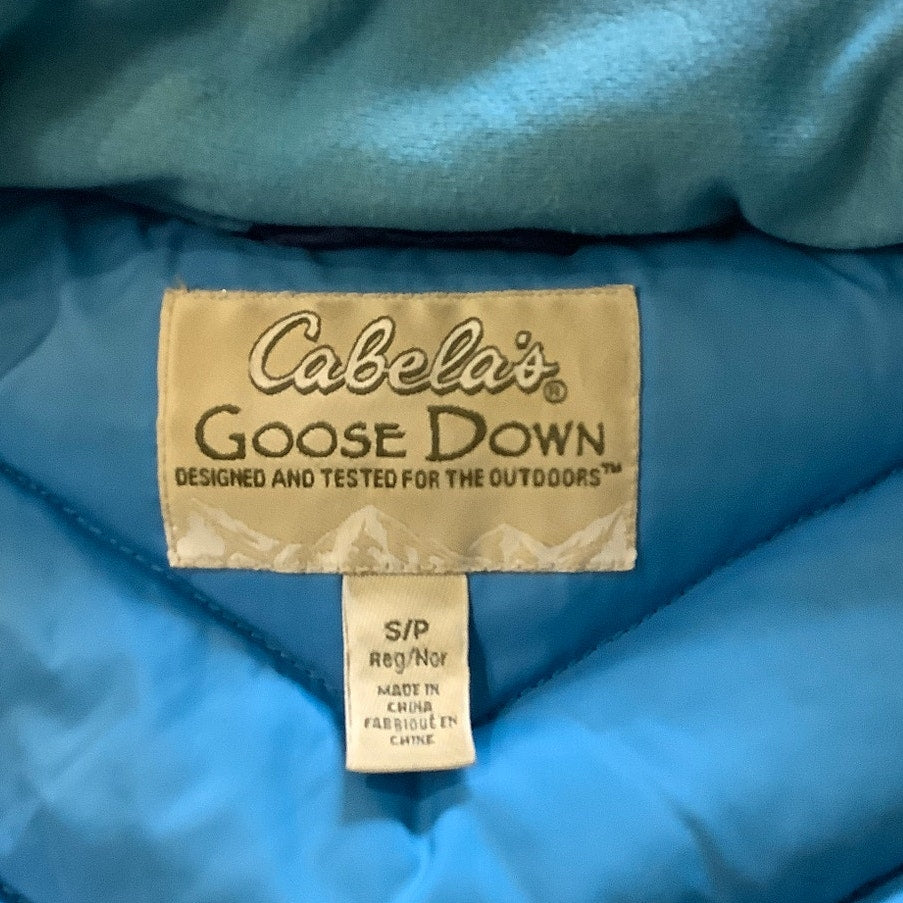 Cabela’s Goose Down Puffer Jacket Size S - Outdoor, Athleisure, Minimalist