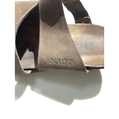 Naot Strappy Slip-On Heels Women’s EU 38 / US 7–7.5 — Comfort, Casual, Vintage