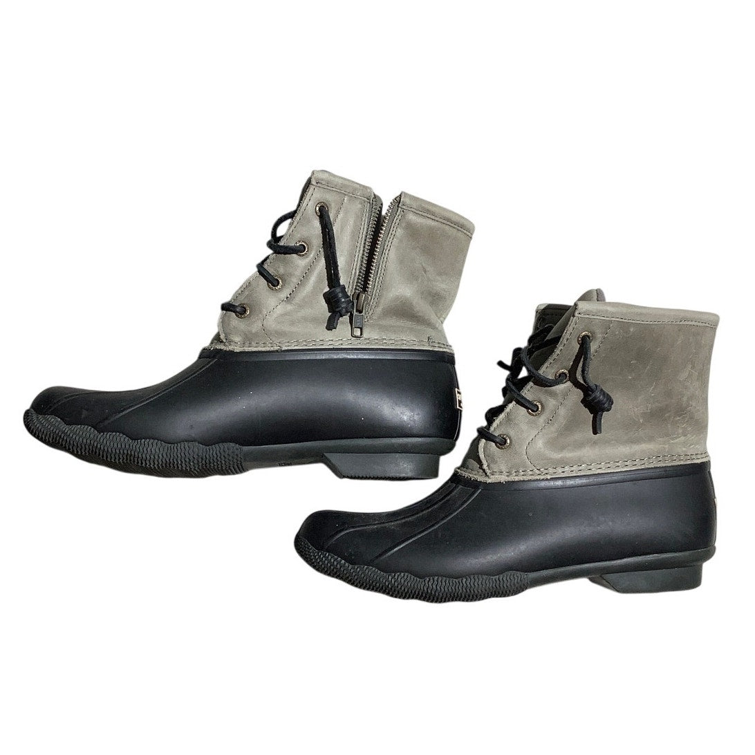 Sperry Saltwater Duck Boots Women’s Size 10M — Waterproof, Fleece Lined, Winter