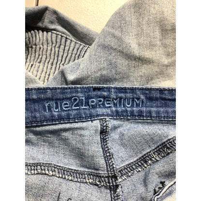 Rue 21 Acid Wash Jeans Men’s Size 34W x 34L – Distressed, Moto, Slim Taper