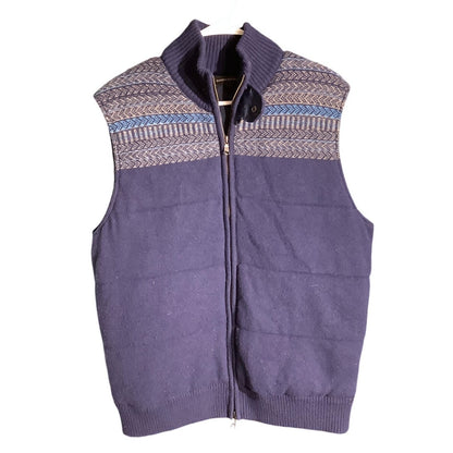 Banana Republic Merino Sweater Vest Men’s Size XL — Classic, Preppy, Layering