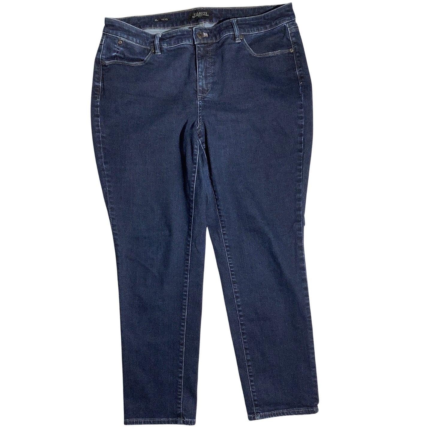 Talbots Flawless Ankle Jeans Women's Size 16W— Classic, Casual, Everyday
