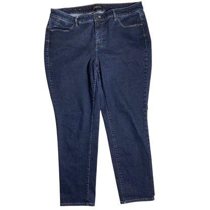 Talbots Flawless Ankle Jeans Women's Size 16W— Classic, Casual, Everyday