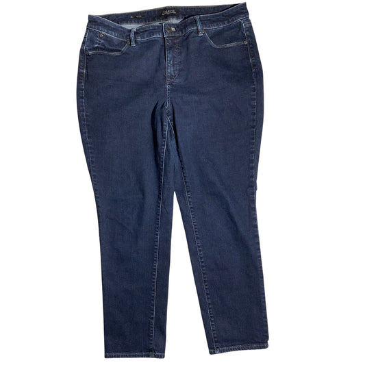 Talbots Flawless Ankle Jeans Women's Size 16W— Classic, Casual, Everyday