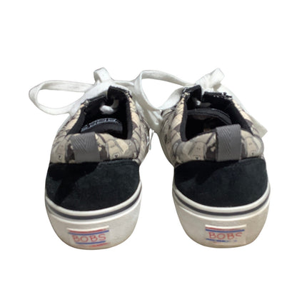 Skechers BOBS Dog Print Sneakers Women Size 8 — Casual, Animal Lover, Streetwear