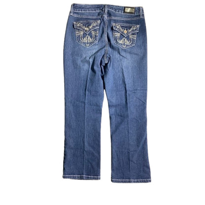 One 5 One Authentic Denim Collection Capris 10 – Embellished, Stylish, Comfy