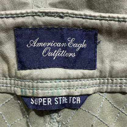 American Eagle Women’s Pants Size 8 — Light Olive Green, Skinny, Super Stretch