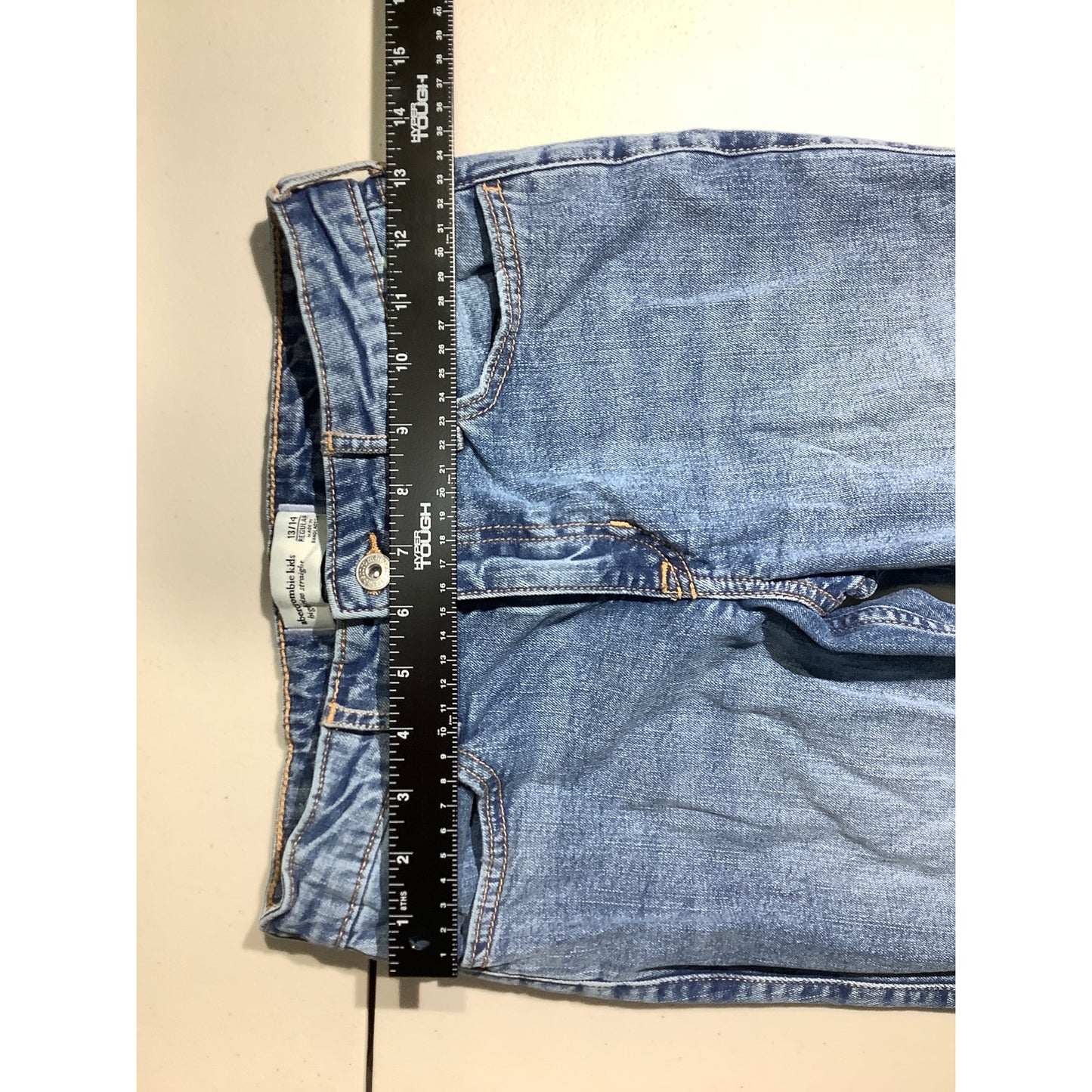 Abercrombie KidsStraight Jeans  Girls 13/14 Regular — Classic, Casual, Everyday