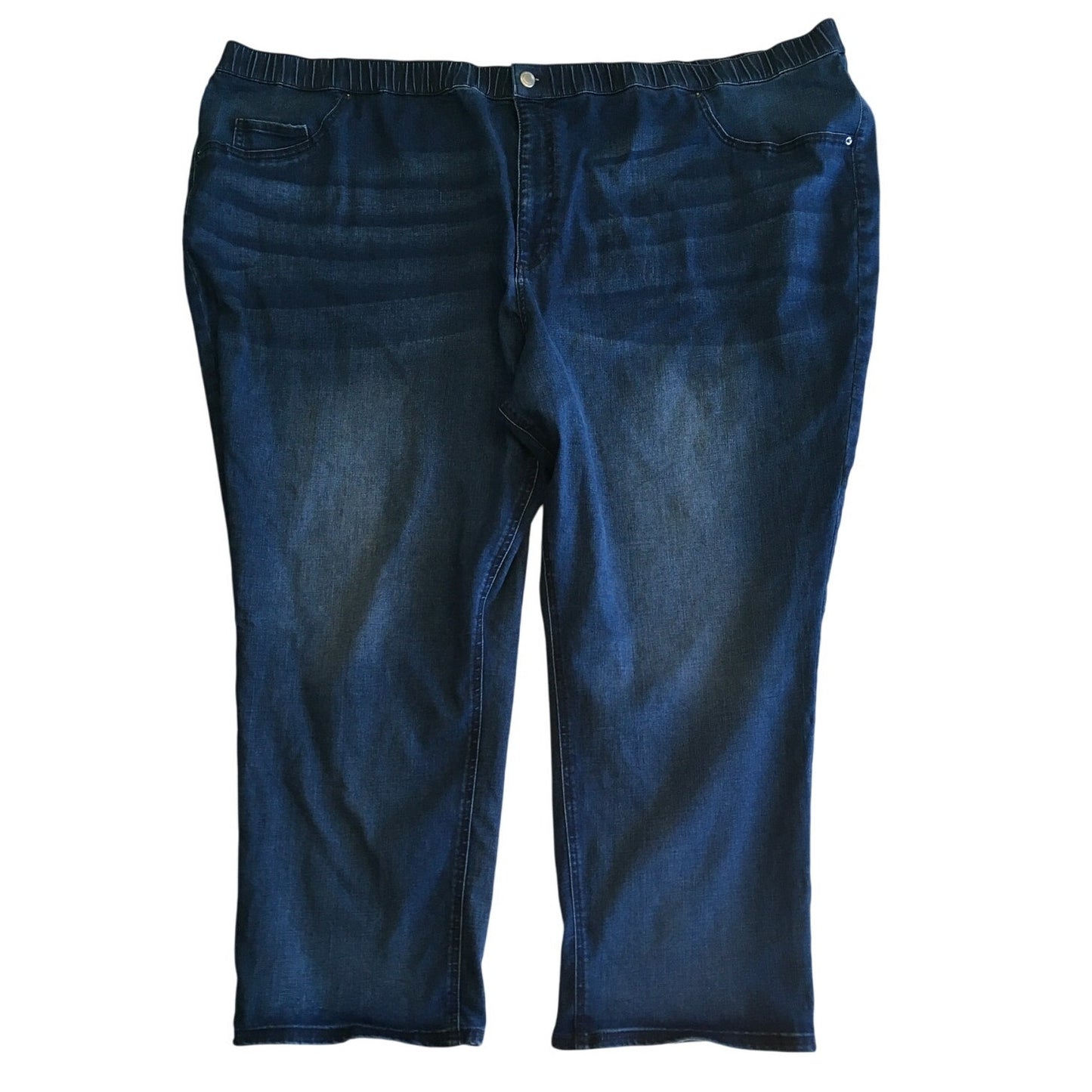 Catherines True Stretch Denim Pants  Size 5X - Plus Size, Casual, Comfortable