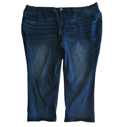 Catherines True Stretch Denim Pants  Size 5X - Plus Size, Casual, Comfortable