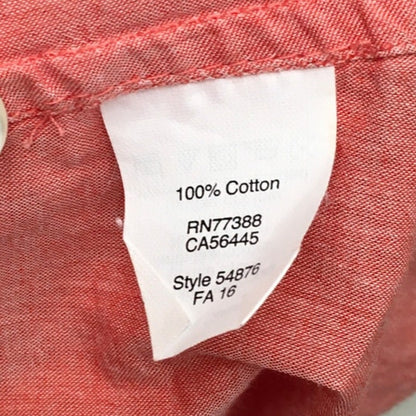 J.Crew Light Red Button-Down Shirt Size XL - Preppy, Casual, Everyday