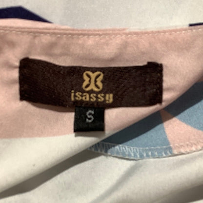 Isassy Geometric Shift Dress Women’s Size Small — Casual, Belted Option, Modern